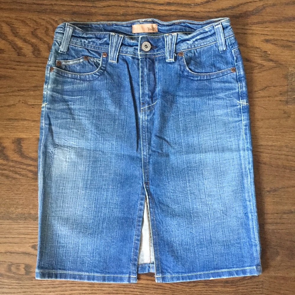 Yanuk denim skirt